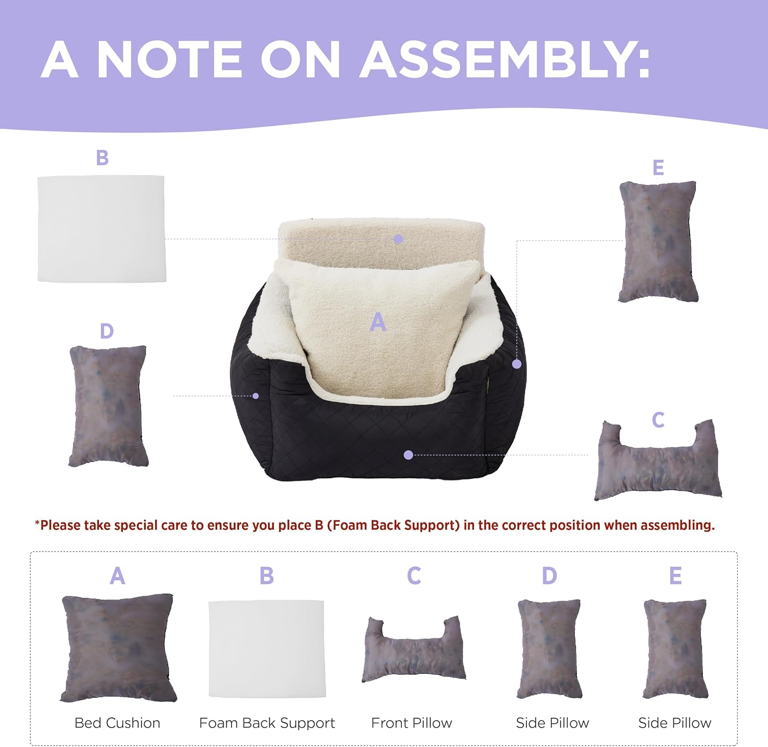 CozyCruiser Portable Pet Car Seat
