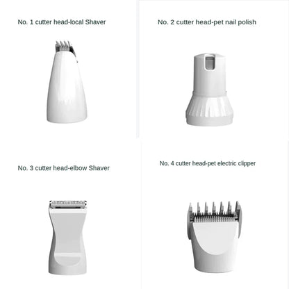 4-In-1 Pet Grooming and Care Set