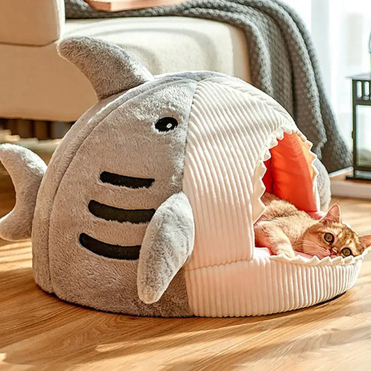 Cozy Pet Shark Bed