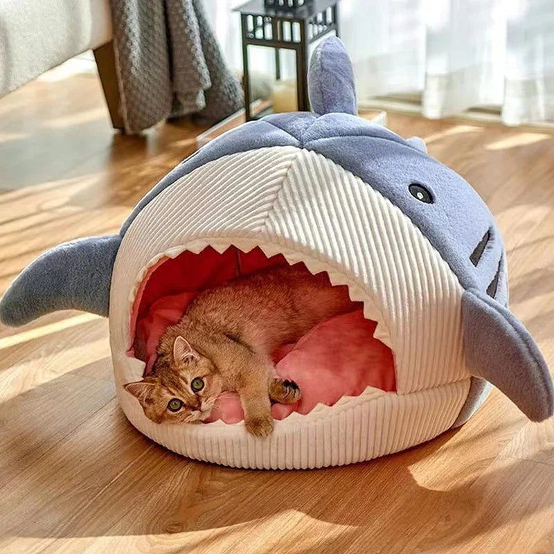 Cozy Pet Shark Bed