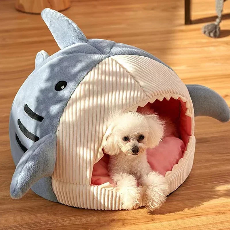 Cozy Pet Shark Bed