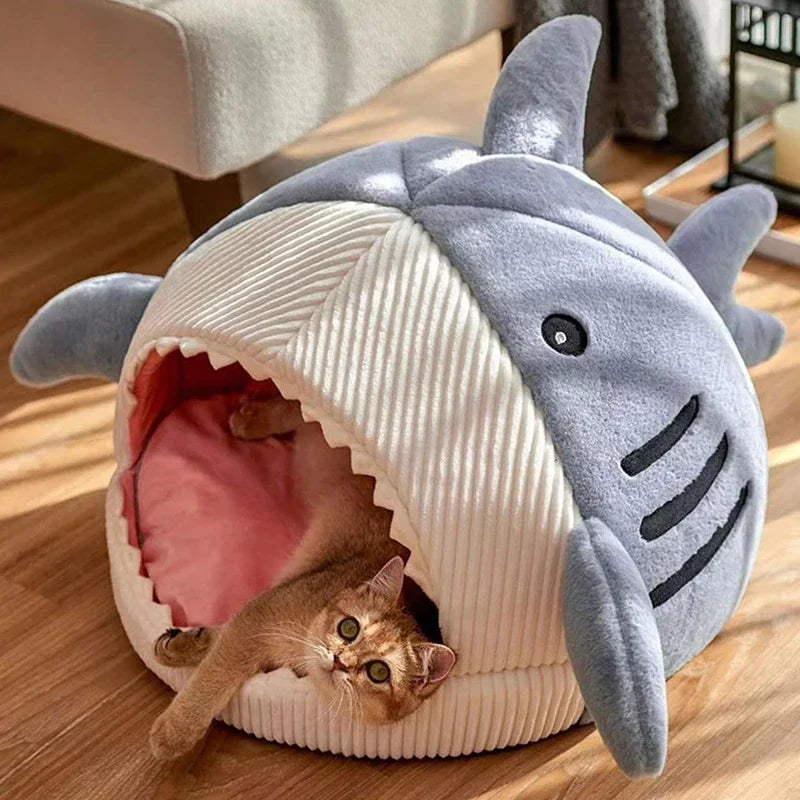 Cozy Pet Shark Bed