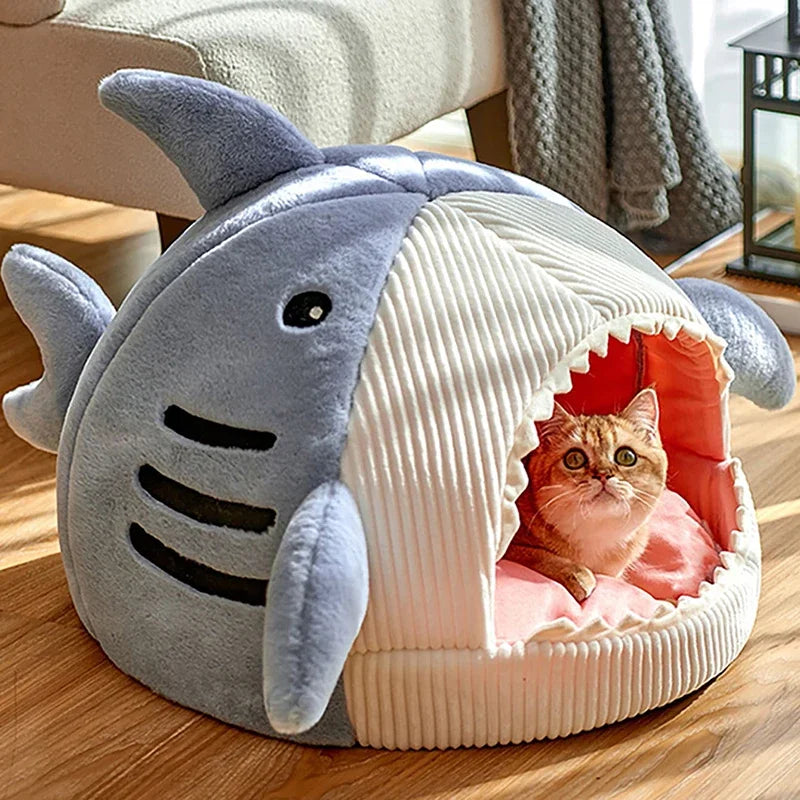 Cozy Pet Shark Bed