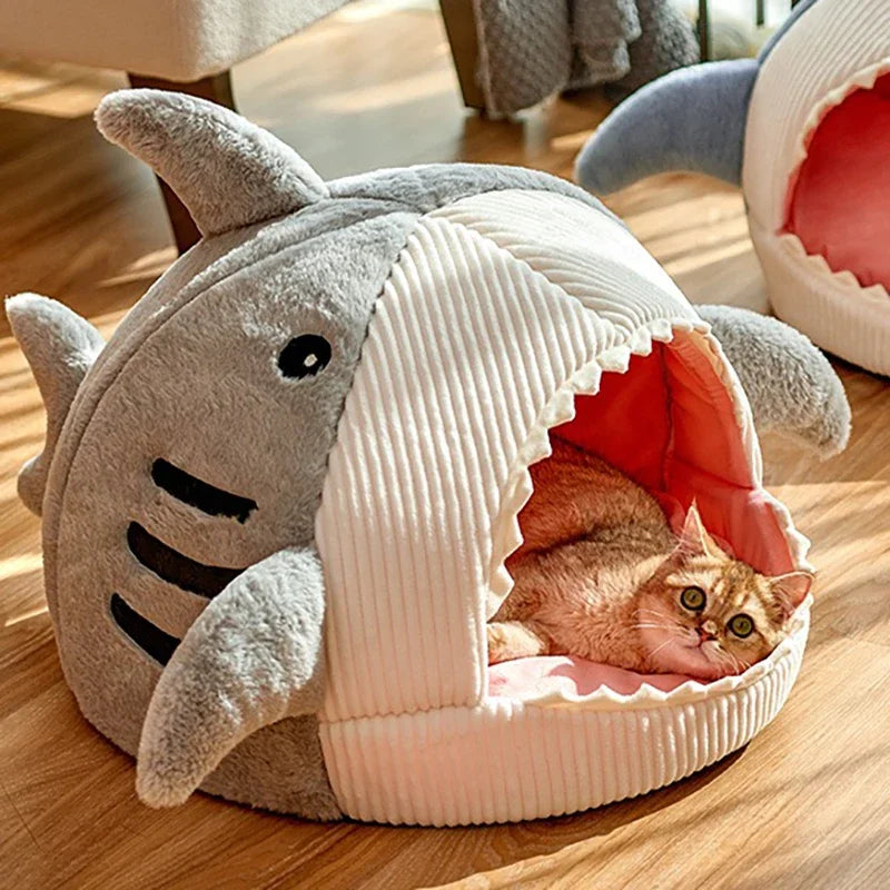 Cozy Pet Shark Bed